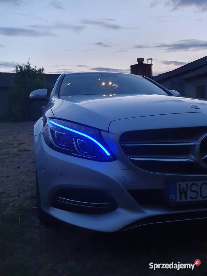 Mercedes w205 c180 bezwypadkowy salon kurtyny powietrzne Klasa C mazowieckie