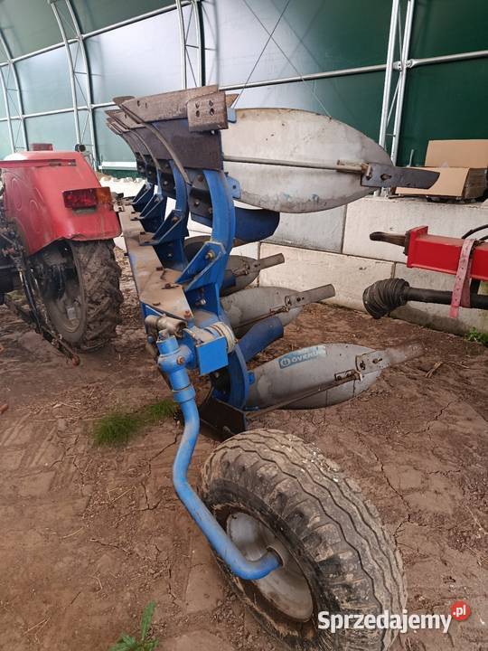 Pług Overum cx 4 skibowy nieuszkodzony Pługi