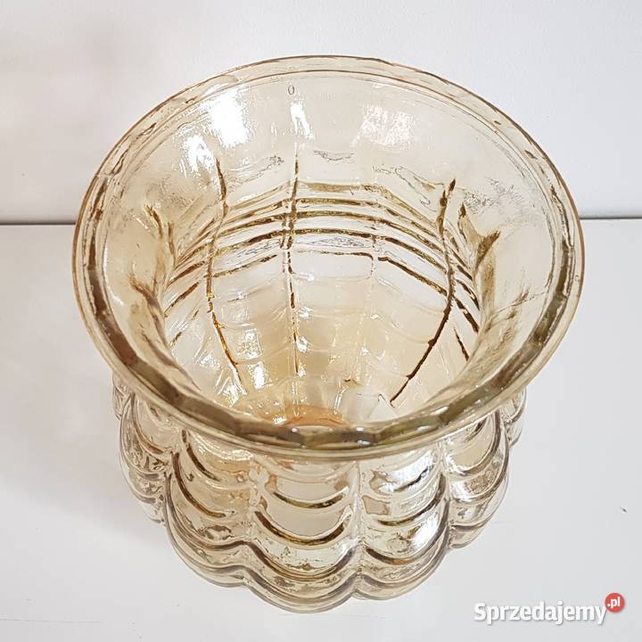 vintage zabytkowy żyrandol PRL