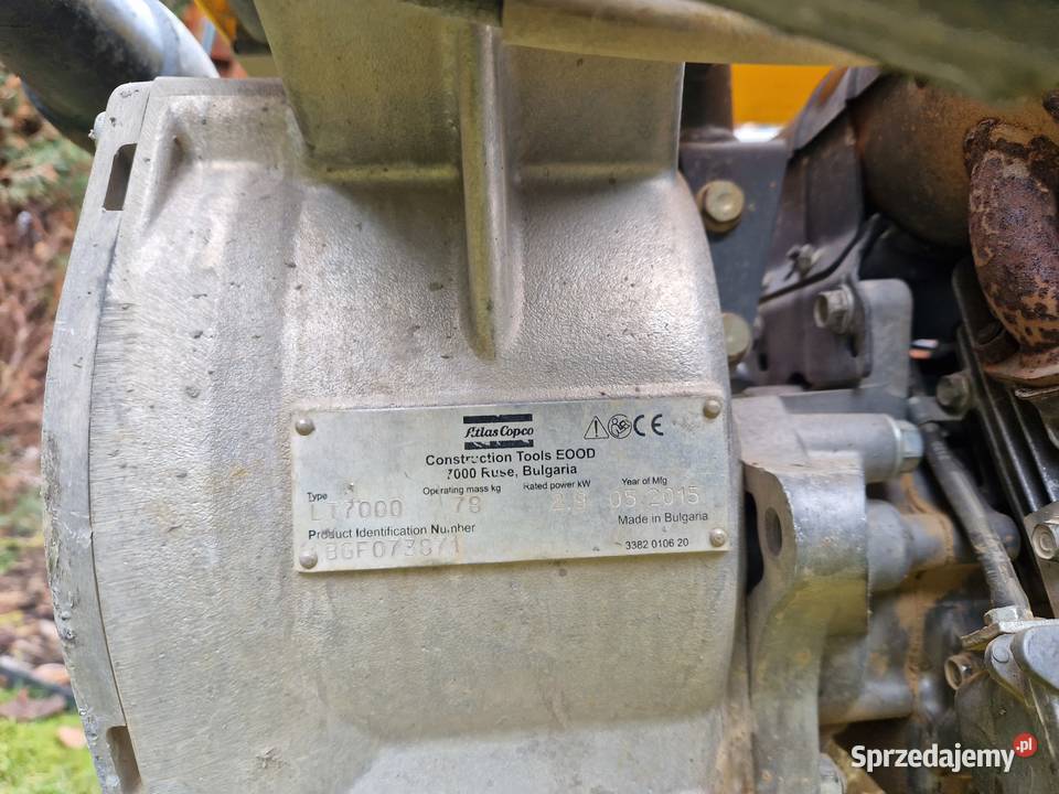 Zagęszczarka skoczek atlas Copco LT 7000 78 15 Namysłów