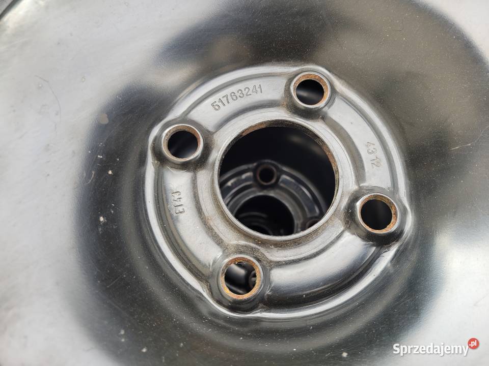 Felgi Stalowe Fiat Punto 4x100 6Jx15H2et43 Warszawa