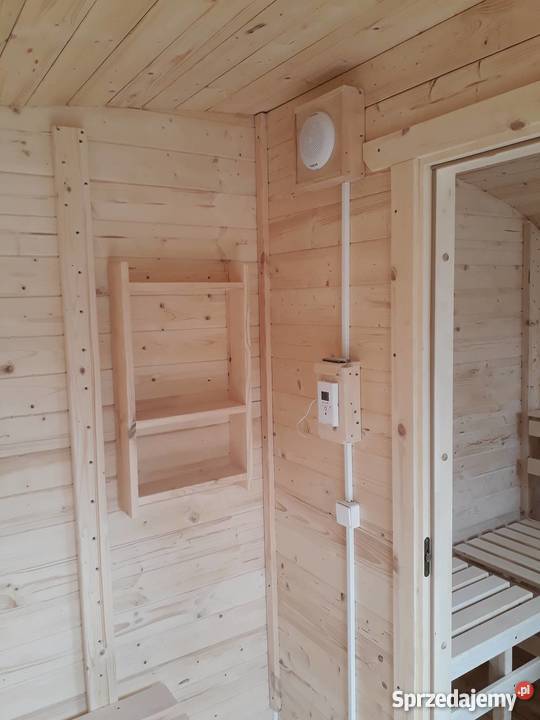 Sauna Owalna Beczka Owal Ogrodowa z piecem podlaskie Sejny sprzedam