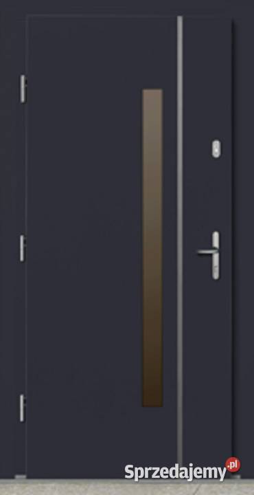 DRZWI DREWNIANE KALIPSO 90L ANTRACYT NOWE ( 2/2025)