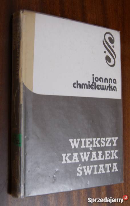 Joanna Chmielewska Większy kawałek świata Parczew sprzedam