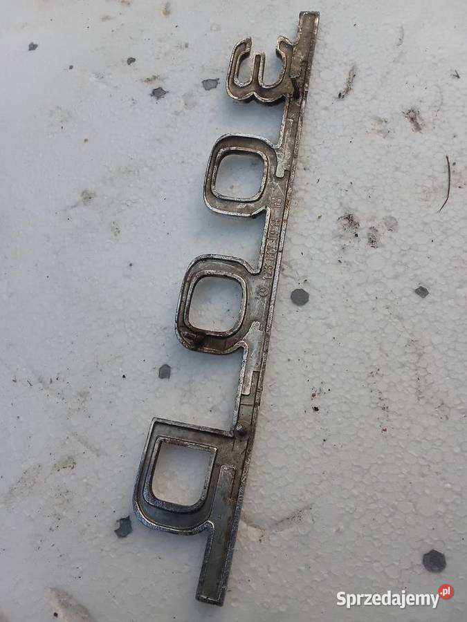 Mercedes 123 300 D emblemat osobowe Milejewo