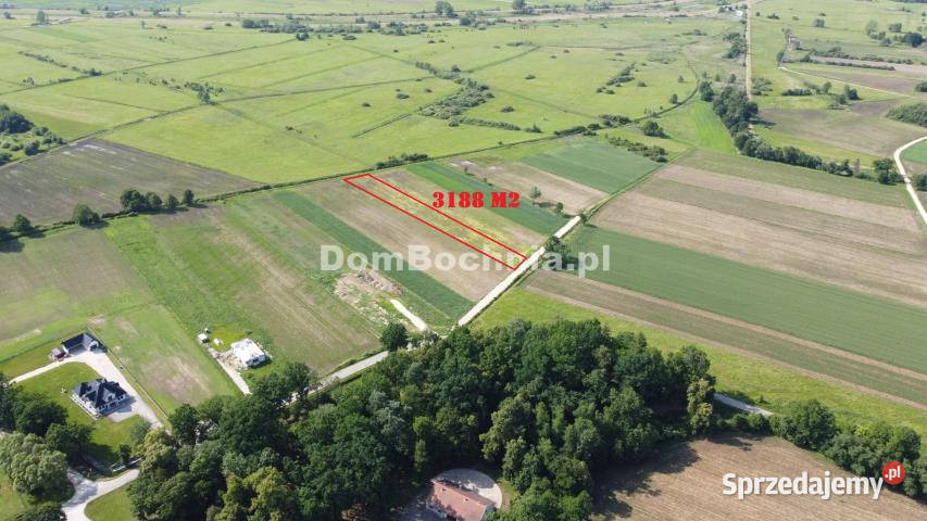 Działka Strzelce Wielkie 3188m2 15.5m