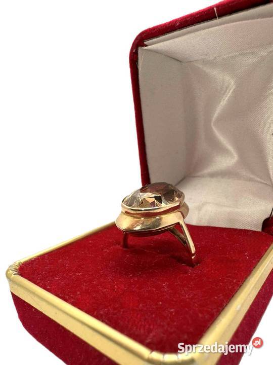 Złoty Pierścionek pr 583 595g złoto Elbląg sprzedam