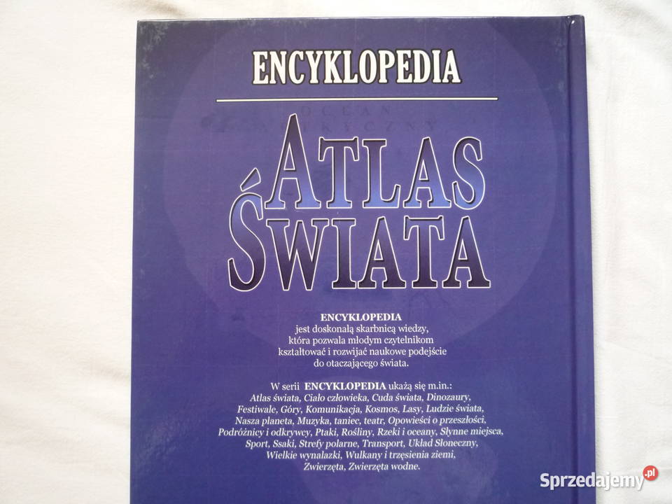 NOWA Książka Atlas Świata Encyklopedia Książki dla dzieci Szczecin