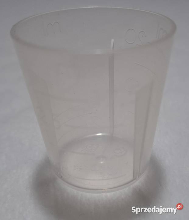 Kieliszek plastikowy miarka ml 120ml 35x4 Czeladź