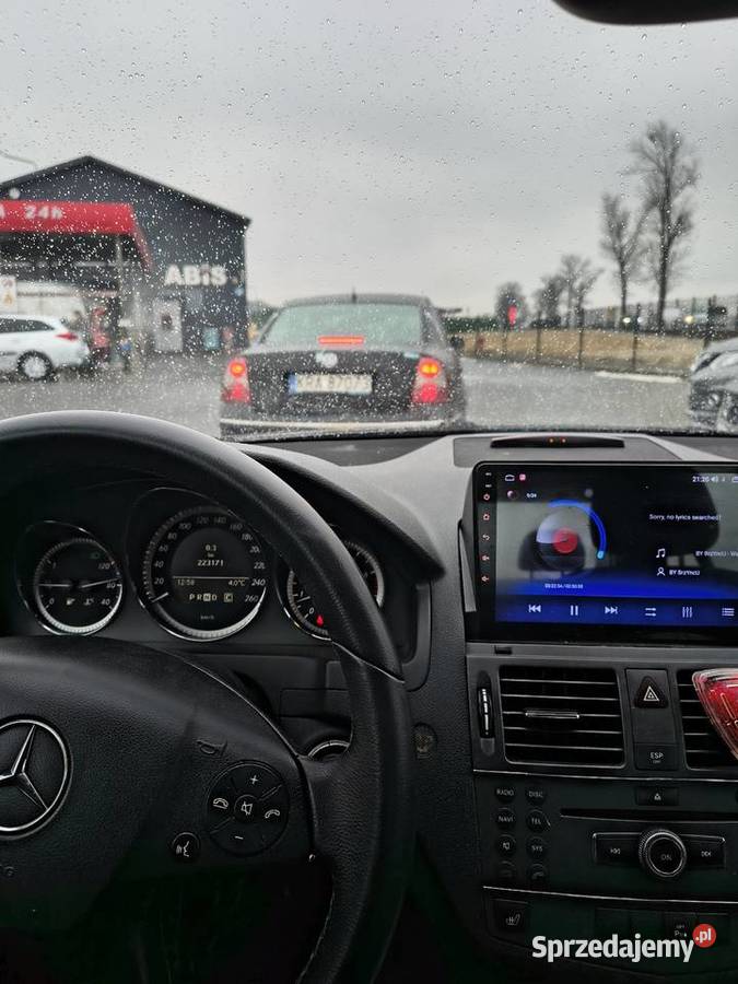 Mercedes c200 18 kompresor 184 2009r Automat pierwszy właściciel Klasa C Liszki sprzedam