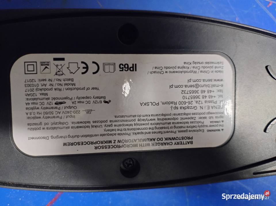 Ładowarka mikroprocesorowa do akumulatorów Jasło