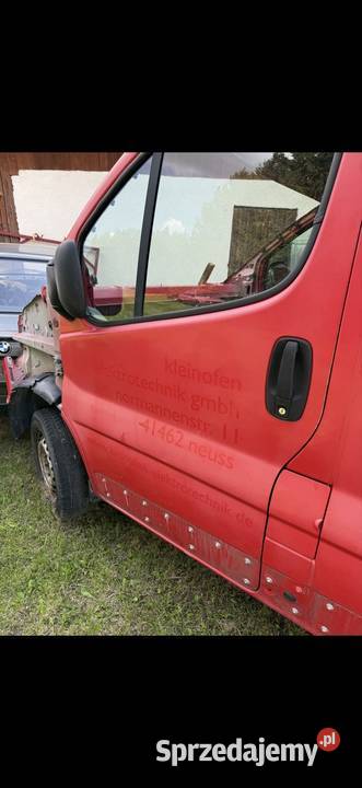 Renault trafic 2 karoseria z dokumentami Bydgoszcz