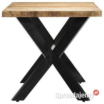 vidaXL Stół jadalniany 140 x 70 x 75 lite surowe