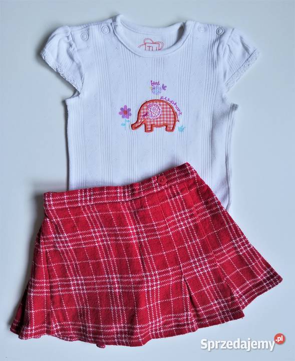 Zestaw spódniczka Mothercare body TU 6268 dziewczynka Komplety i zestawy Katowice