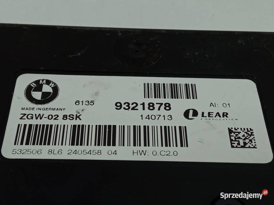 MODUŁ 9321878 Bmw Seria 6 III 20122018 F06 Gran osobowe świętokrzyskie