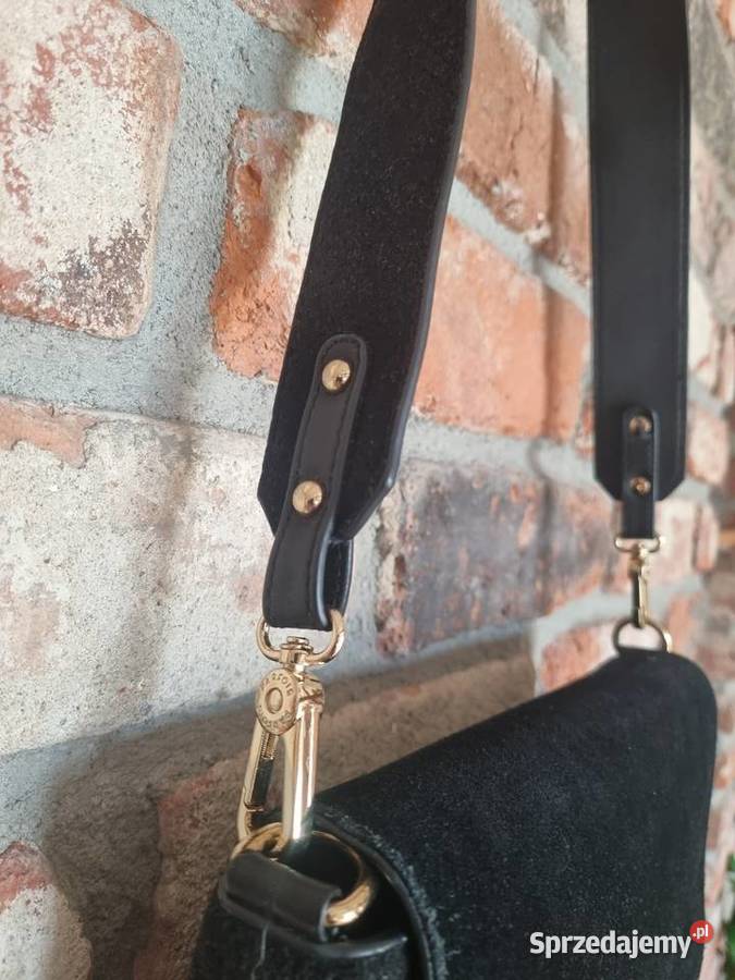 Czarna torebka Parfois dwa różne paski Warszawa