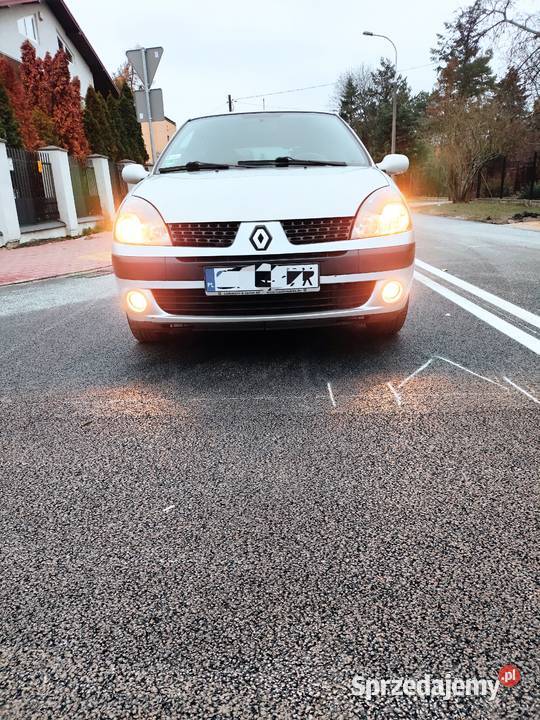 Renault Clio 12 benzyna klimatyzacja opłaty Rok produkcji 2003 mazowieckie