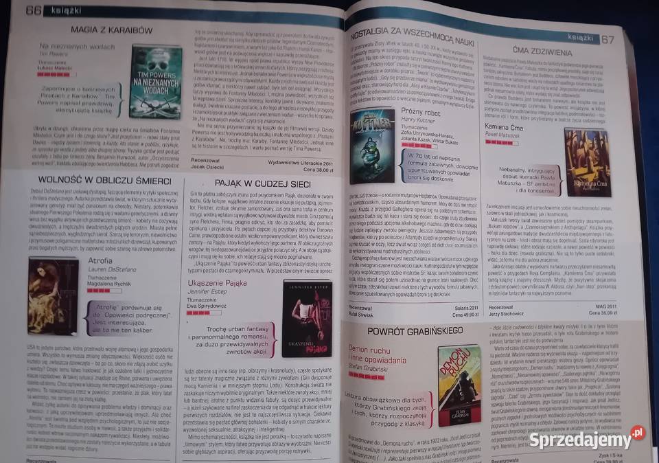 Miesięcznik Nowa Fantastyka 9 2011 r Koźminek