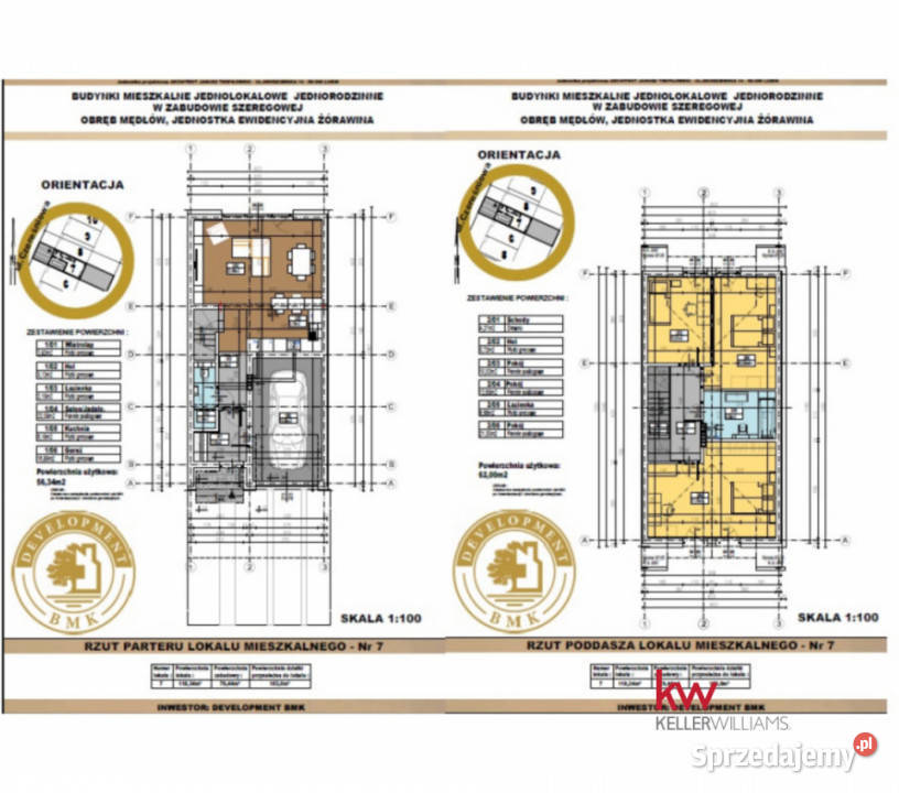 Sprzedam dom szeregowy 11834m2 Mędłów Liliowa