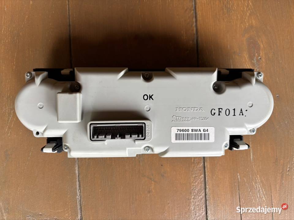 Panel sterowania nawigacji Honda CRV 3 Europa 20 Świebodzin