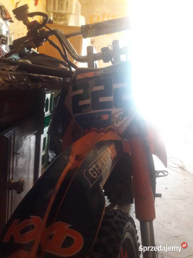 KXD PRO 140 SILNIK MRF zamienię Gardeja sprzedam