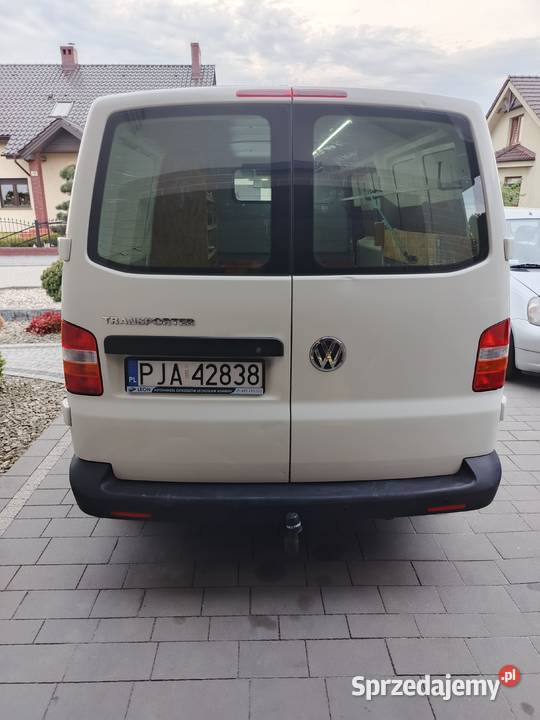 VW T5 Furgon 2008r 19TDI 84 3 osoby standard 1900cm3 Jarocin