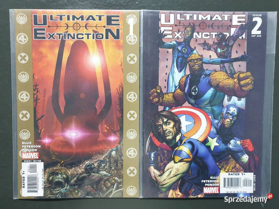 Ultimate War Ultimate Extinction 4 komiksy Gdynia