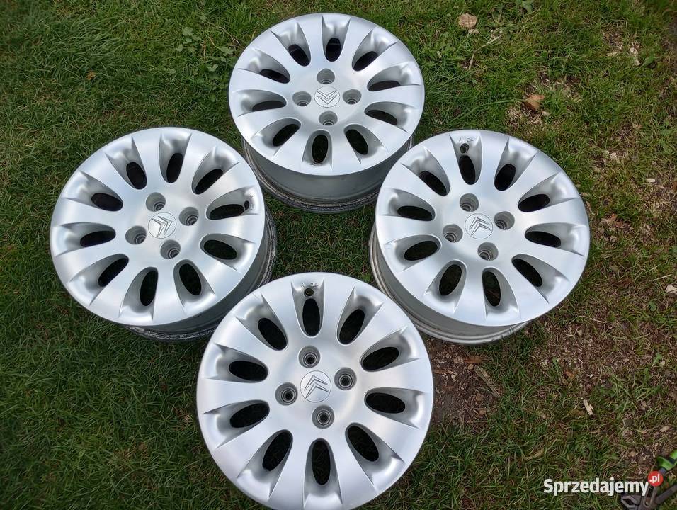 Alufelgi 15 4x108 Citroen C2 C3 C4 Xsara kujawsko-pomorskie Włocławek