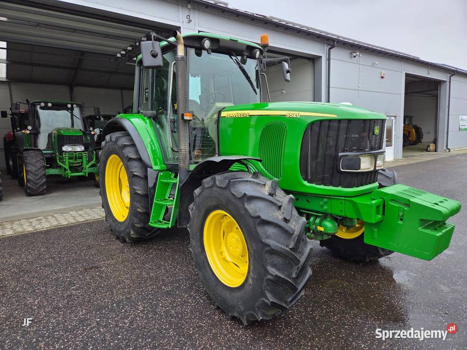 John Deere 6520 obciążniki TLS zwykła pompa bez John Deere