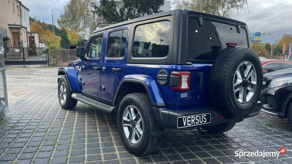 Jeep Wrangler SAHARA 4x4 284 Automat Kam Cofania czujnik zmierzchu Gdynia