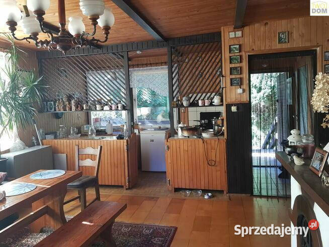 Dom wolnostojący do sprzedania Łosie 63m2 drewno mazowieckie
