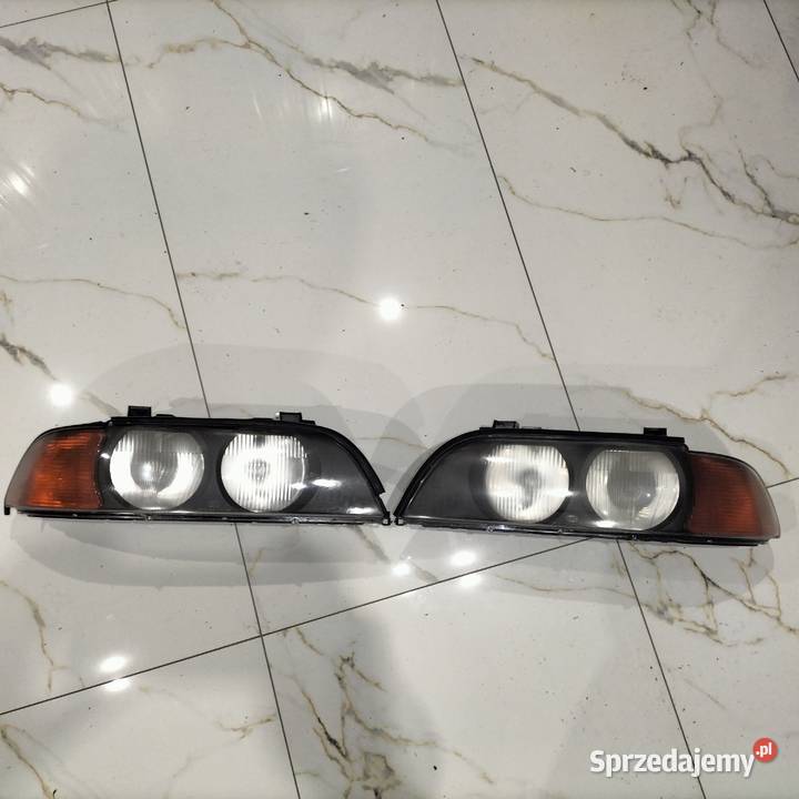 Lampy przednie BMW E39 Oryginał BMW HELLA stan