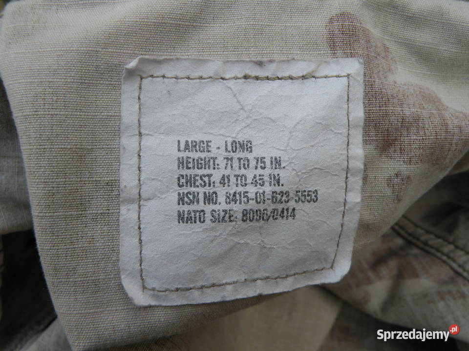 Bluza ACU multicam OCP large long ripstop Wrocław sprzedam