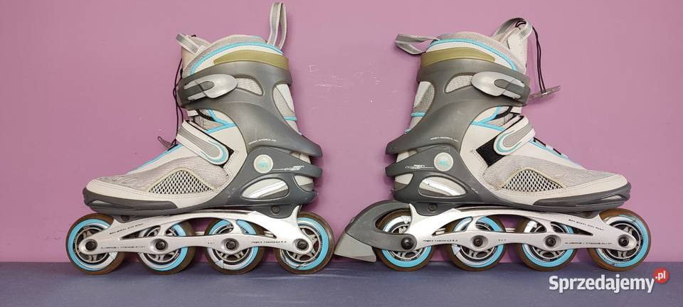 Damskie rolki K2 Kinetic 80 rozmiar 415 27 R13 Jasień