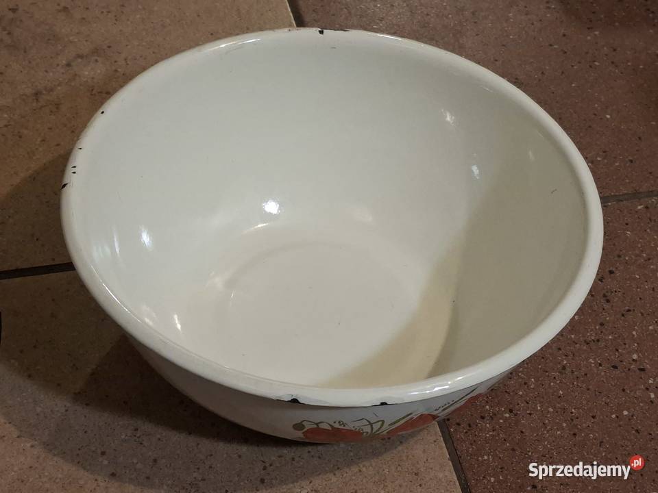 Miski emaliowane ZSRR 2 śląskie Chorzów