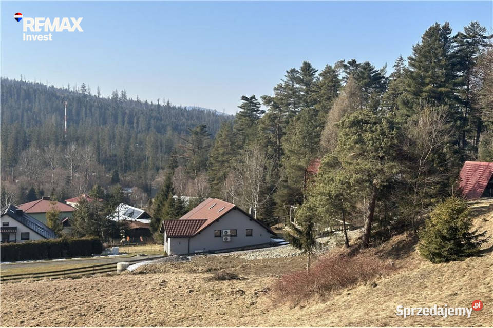 Dwie działki z widokiem na Rachowiec Beskid Sprzedaż
