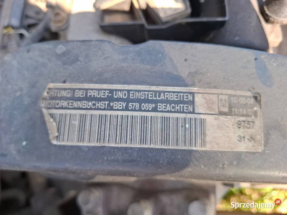 Silnik 14 16v BBY Skoda Fabia vw polo lupo seat Hańsk Pierwszy