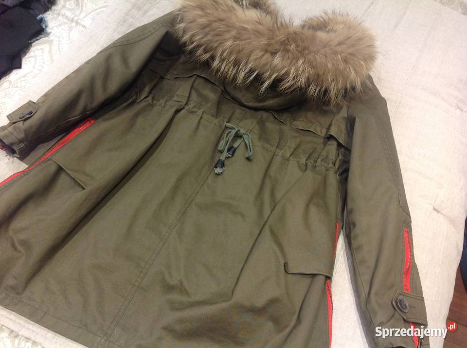 Kurtka Parka Khaki Jenot Damska r 36 Jenot Nowa Sól