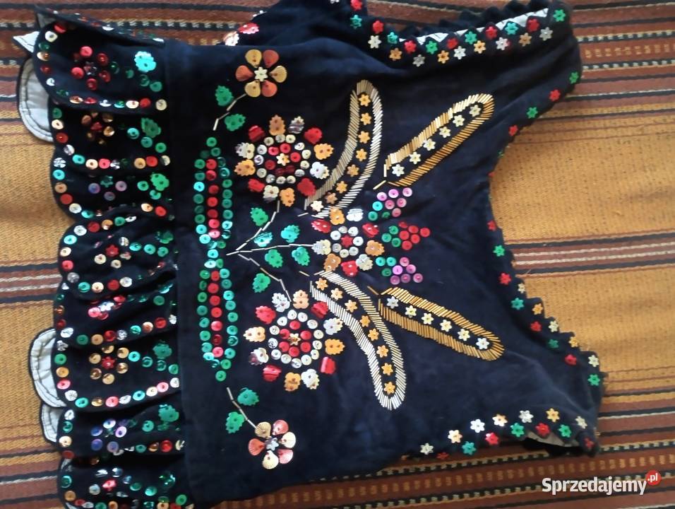 Gorset ludowy wyszywany Łańcut sprzedam