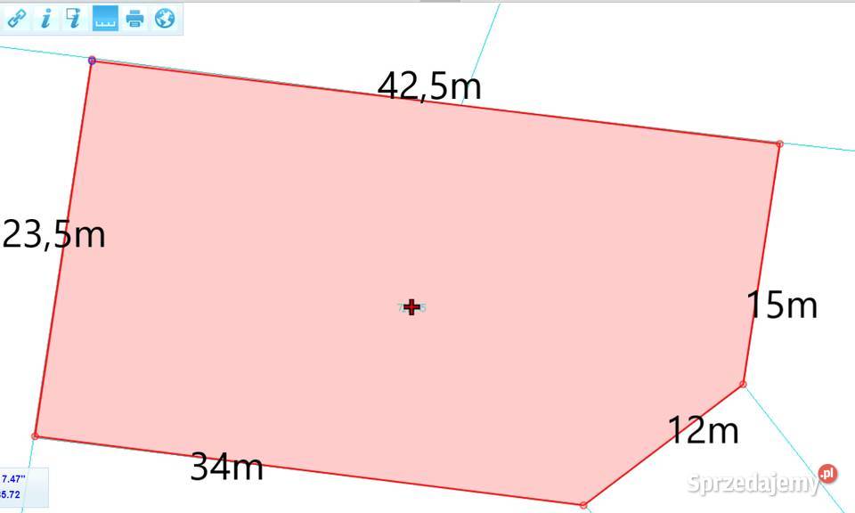 Działka budowlana Orzesze Mościska 960m2