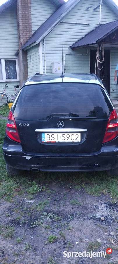 Mercedes benzyna A klasa w169 A170 17 benzyna ASR (kontrola trakcji) Ostrożany