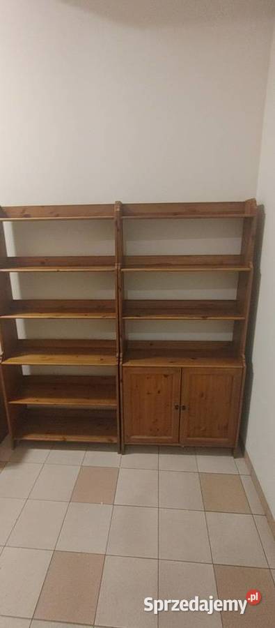 Regał z drewna IKEA HEMNESLEKSVIKwitryna Regały Warszawa sprzedam