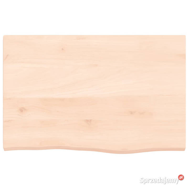 Blat stołu 60x40x2 surowe drewno dębowe Warszawa