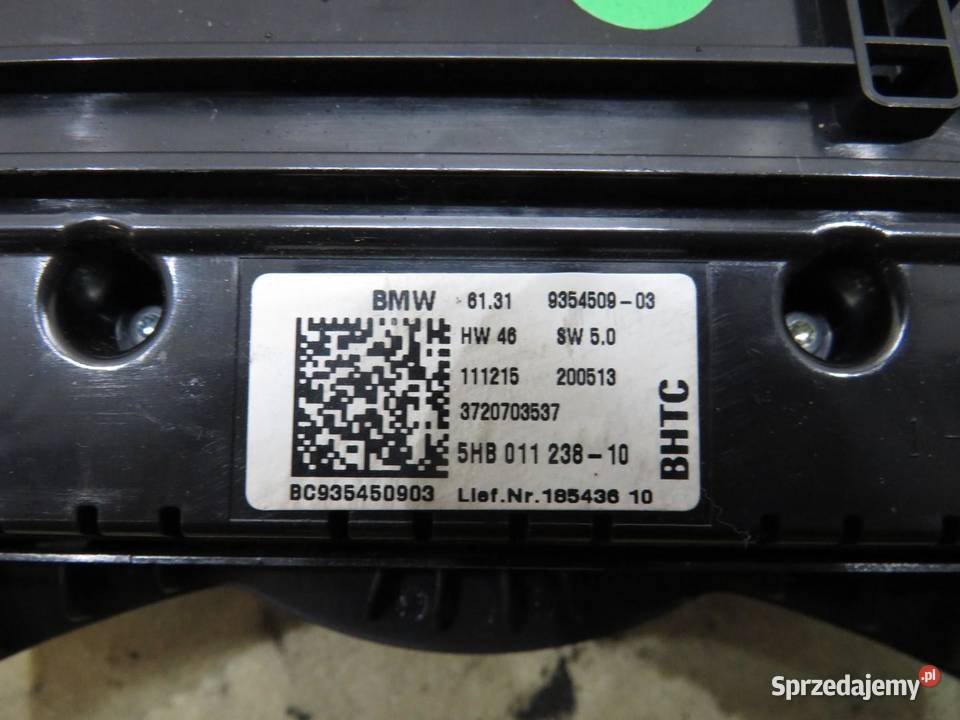 PANEL KLIMATYZACJI MINI F55 F56 935450903 osobowe