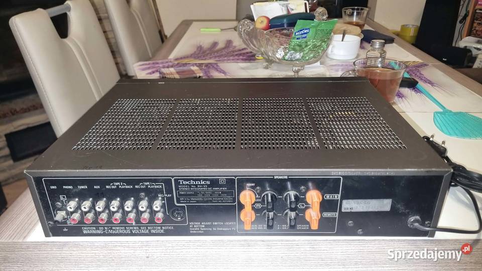 Wzmacniacz stereo Technics SUV3 2x40Watt 8ohm Warta sprzedam