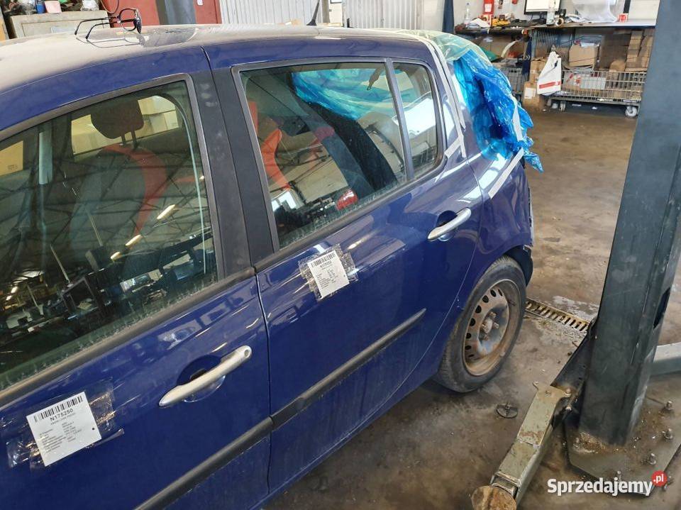 DRZWI LEWE TYŁ RENAULT CLIO III OV460 osobowe Lipno