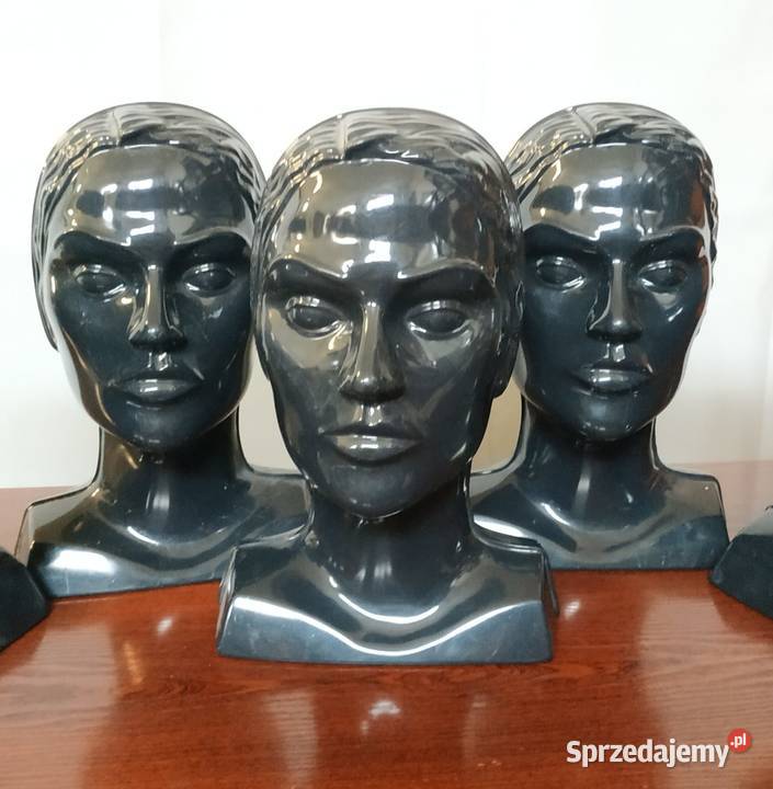 Ekspozytor głowa czarna stojąca lekkawydmuszka Szczecin