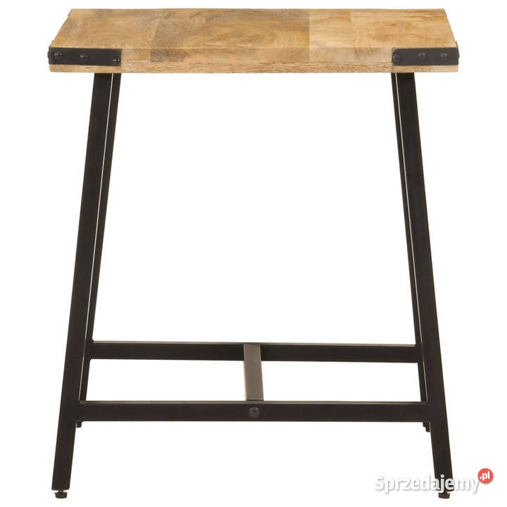 Stolik boczny 45x45x50 lite drewno mango i