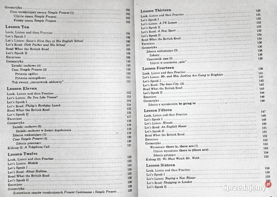 English is fun 1 A Zawadzka E Moszczak Rok wydania 1985 Chełm