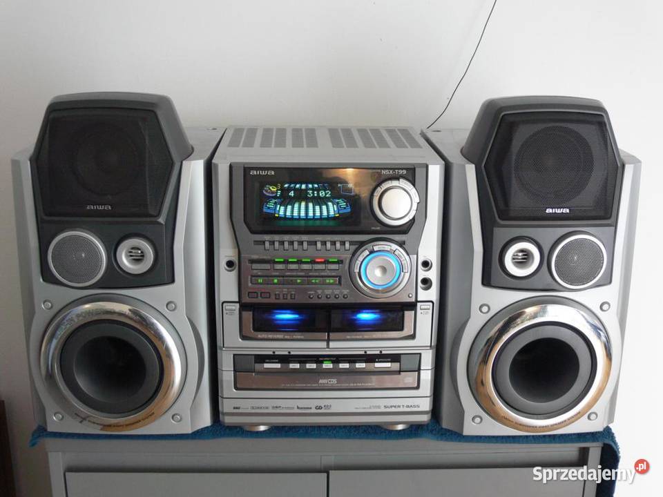Potężna wieża Aiwa RDS AUX CD DOSTAWA Jasło